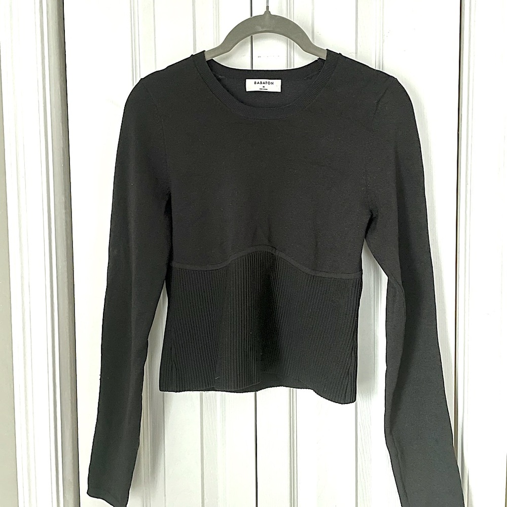 Aritzia Babaton Sculpt Knit Empire Corset Top in Size Medium